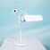 1970s minimalist desk lamp, Memphis table lamp OMI Sölken