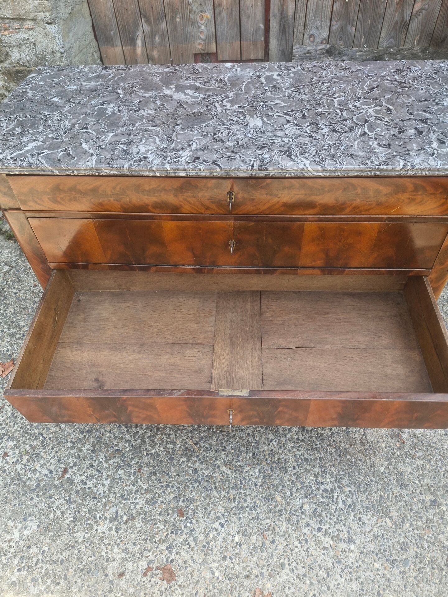 Antique Restoration / Louis-Philippe XIX century – wood veneer