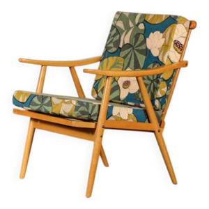 fauteuil boomerang tissu