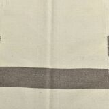 Kilim Gray Beige Ethnic Pattern Vintage Kilim Rug, 282x395Cm