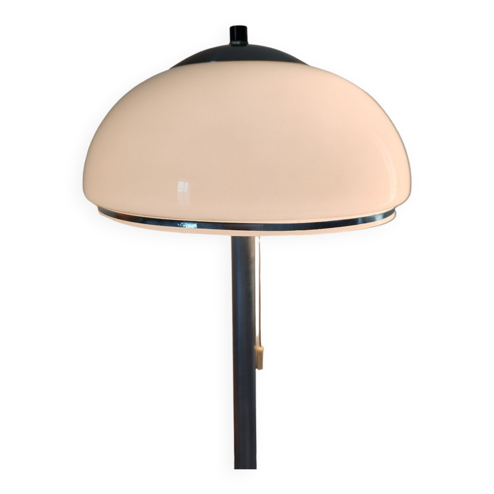 Mushroom lamp 1970 opaline