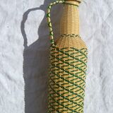 Scoubidou bottle, vintage