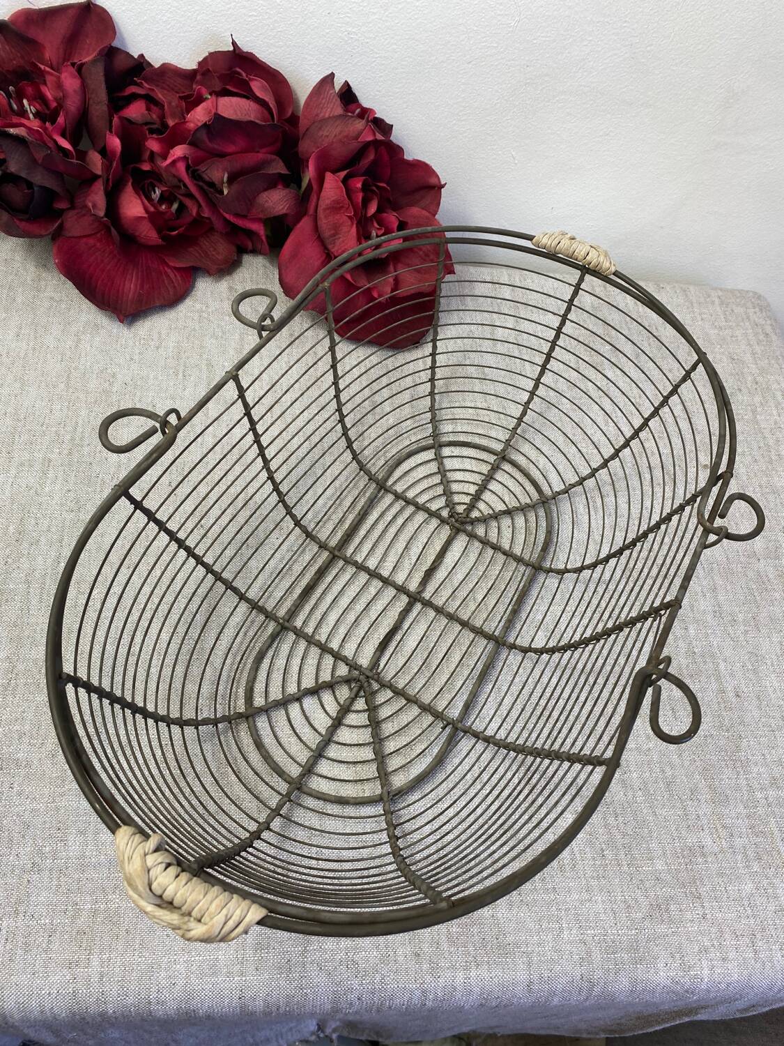 Country metal basket