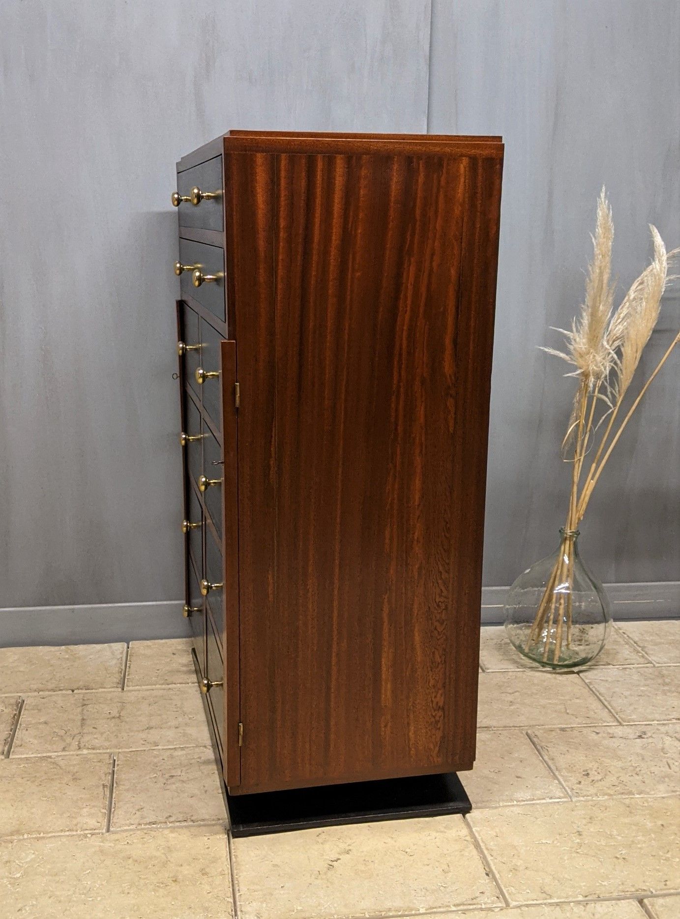 Art deco acajou office binder 10 cardboard