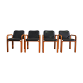 Chairs by pillini furniture, 1970s, set of 4