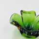 Biomorphic glass bowl from Murano attributed to Flavio Poli.