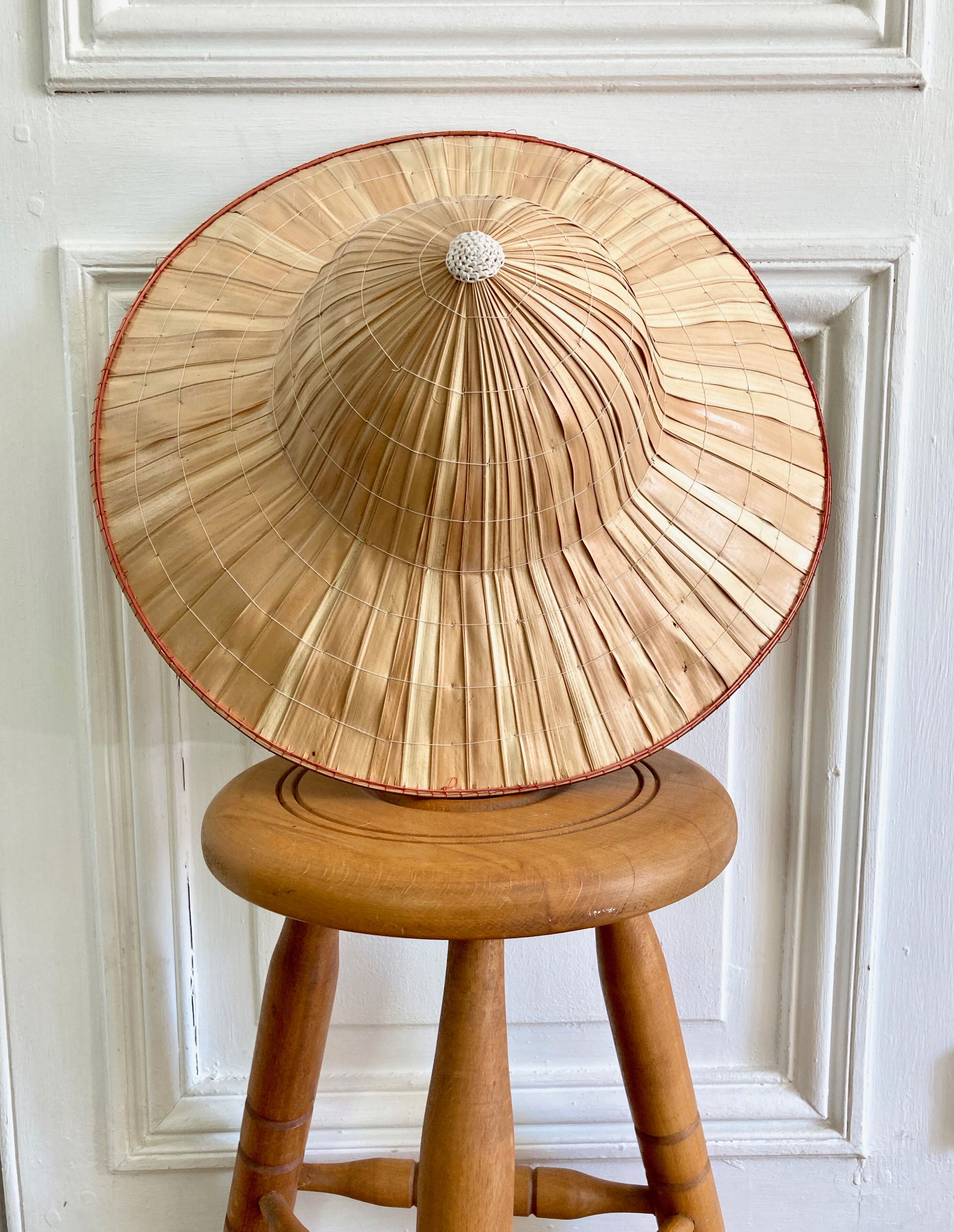 Braided hat wall decoration