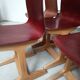8 plywood school chairs
