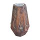 Vase en bois art populaire