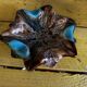 Vintage Vallauris Ceramic Ashtray Pocket Empty D 19 cm