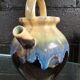 Pichet vase signé Alpho grès flammé années 1940 1950
