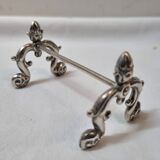 Silver metal knife holder early XXth