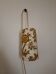 Vintage 1960s floral fabric portable lamp