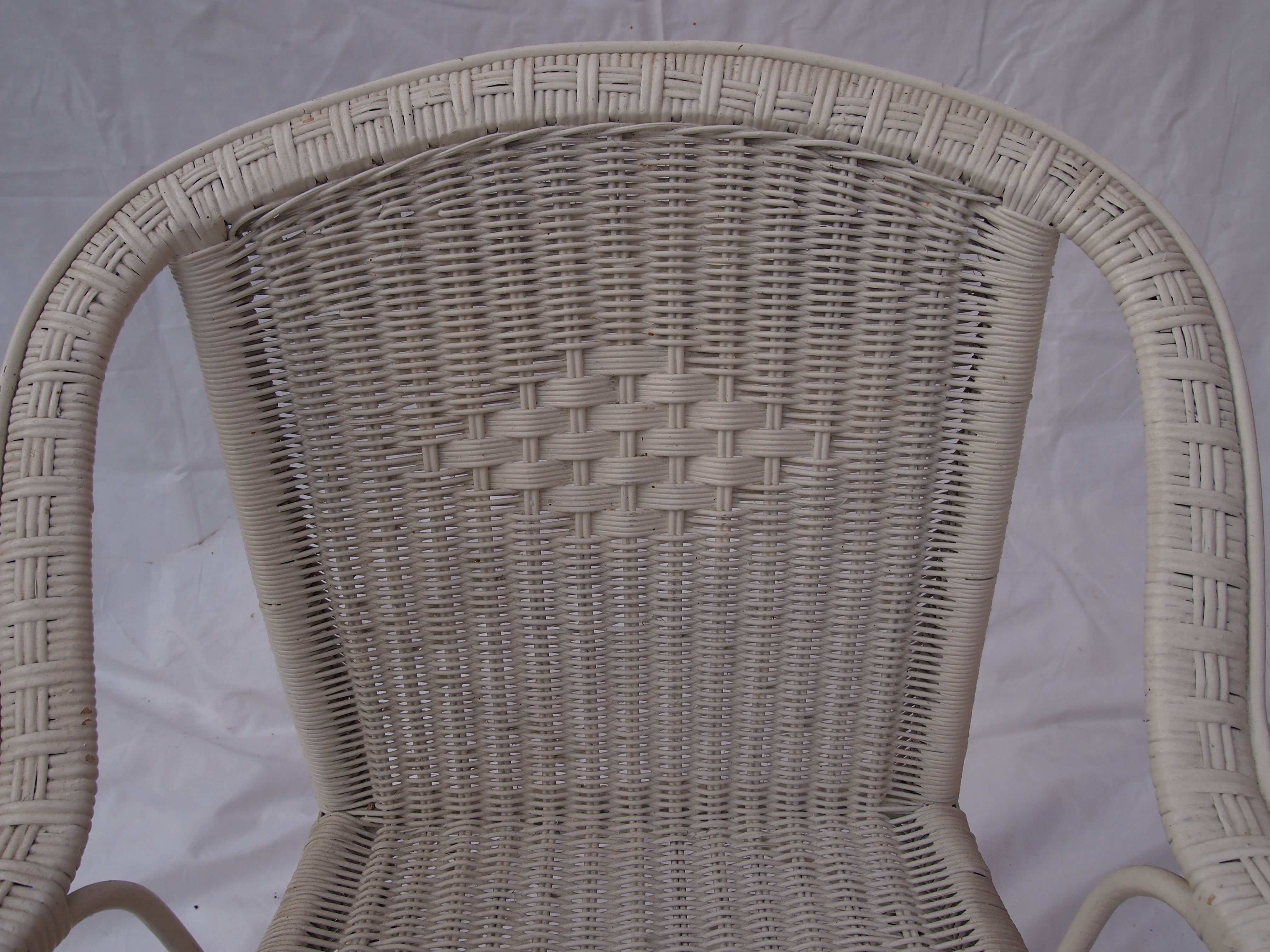 Vintage rattan lounge