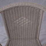 Vintage rattan lounge