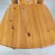 4 vintage pine chairs mountain shawl