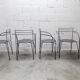 Set of 6 "Silver Moon" armchairs by Pascal Mourgue 1985