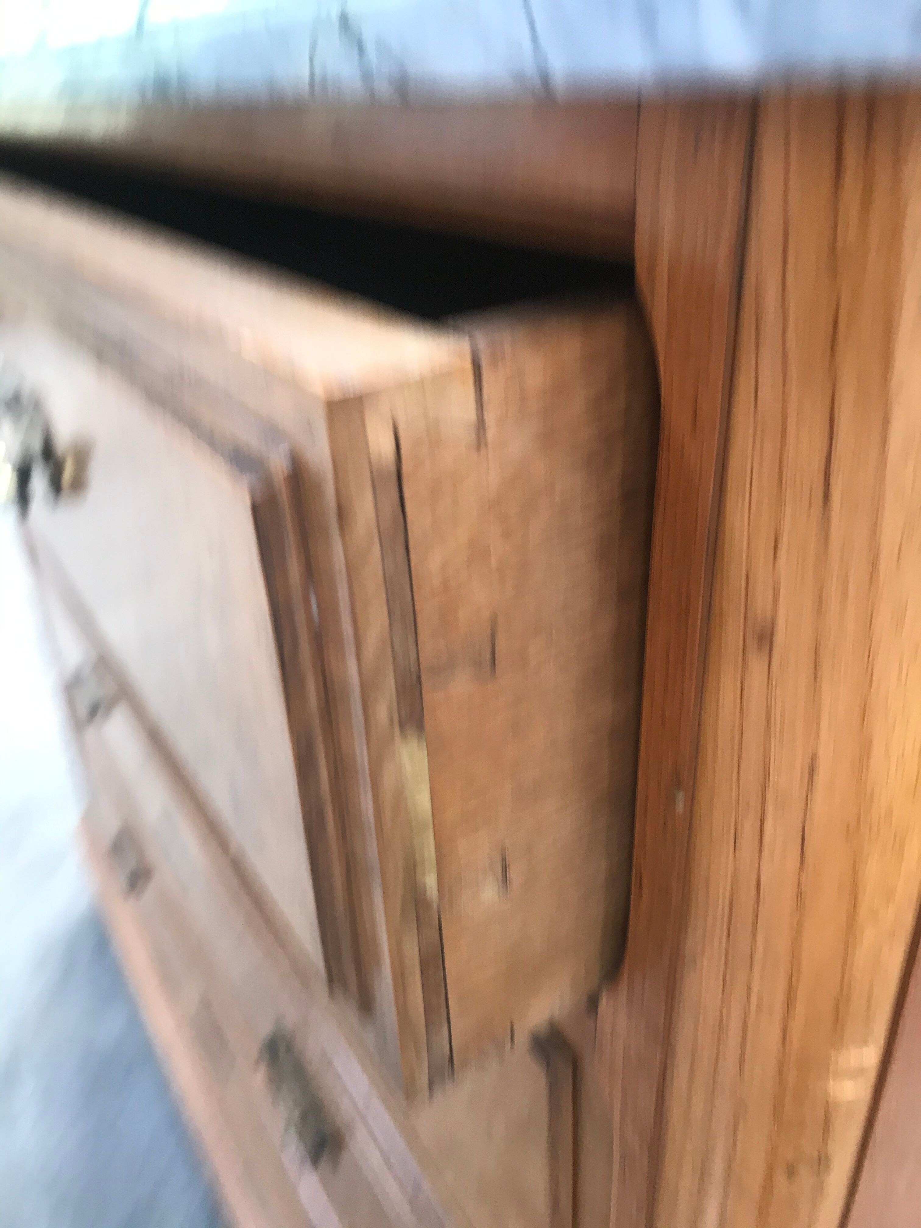 Commodity era Art Deco maple magnifying glass