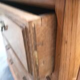 Commodity era Art Deco maple magnifying glass