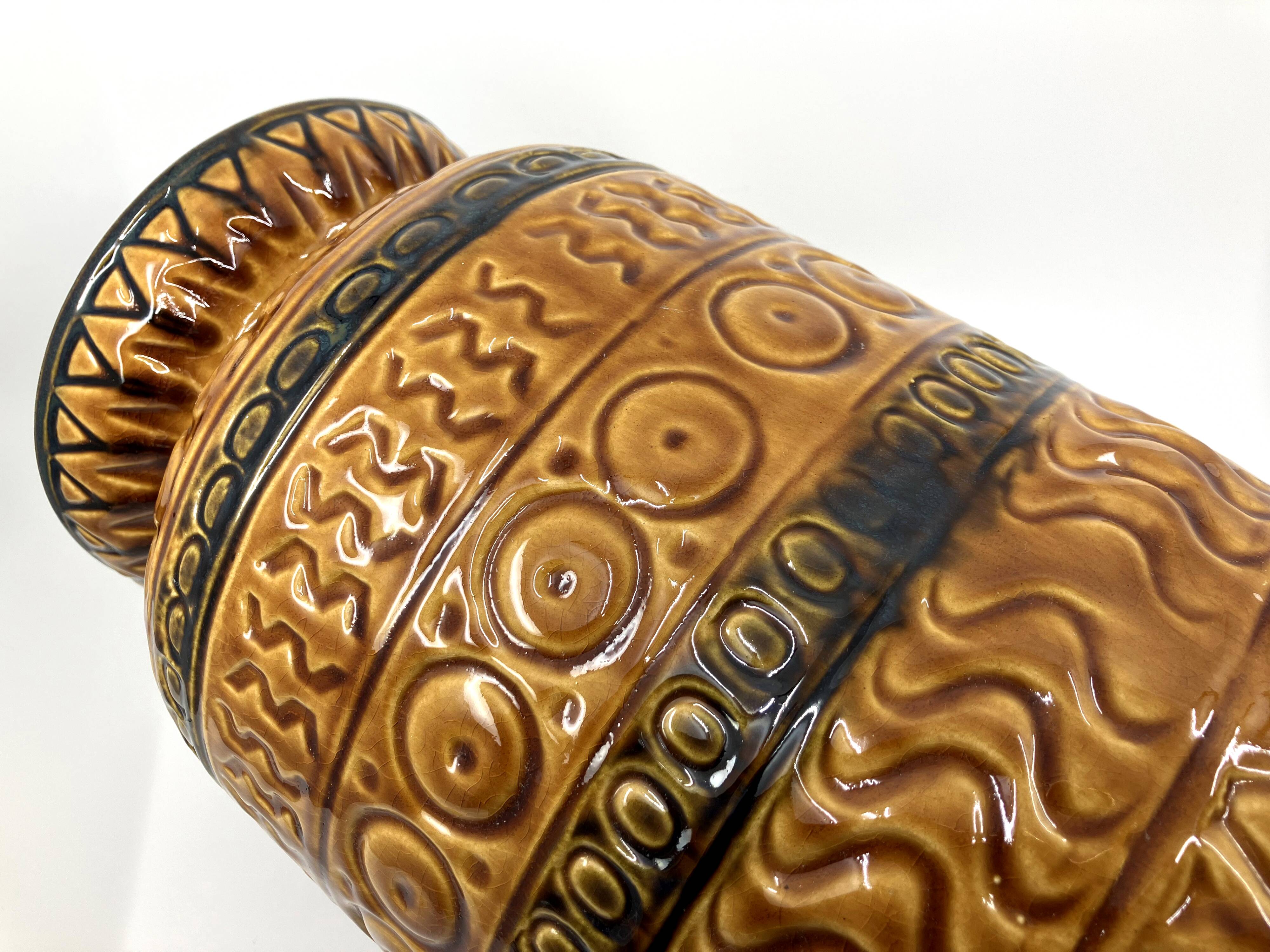 Large ceramic floor vase Bay Keramik • West Germany • Circa 1970