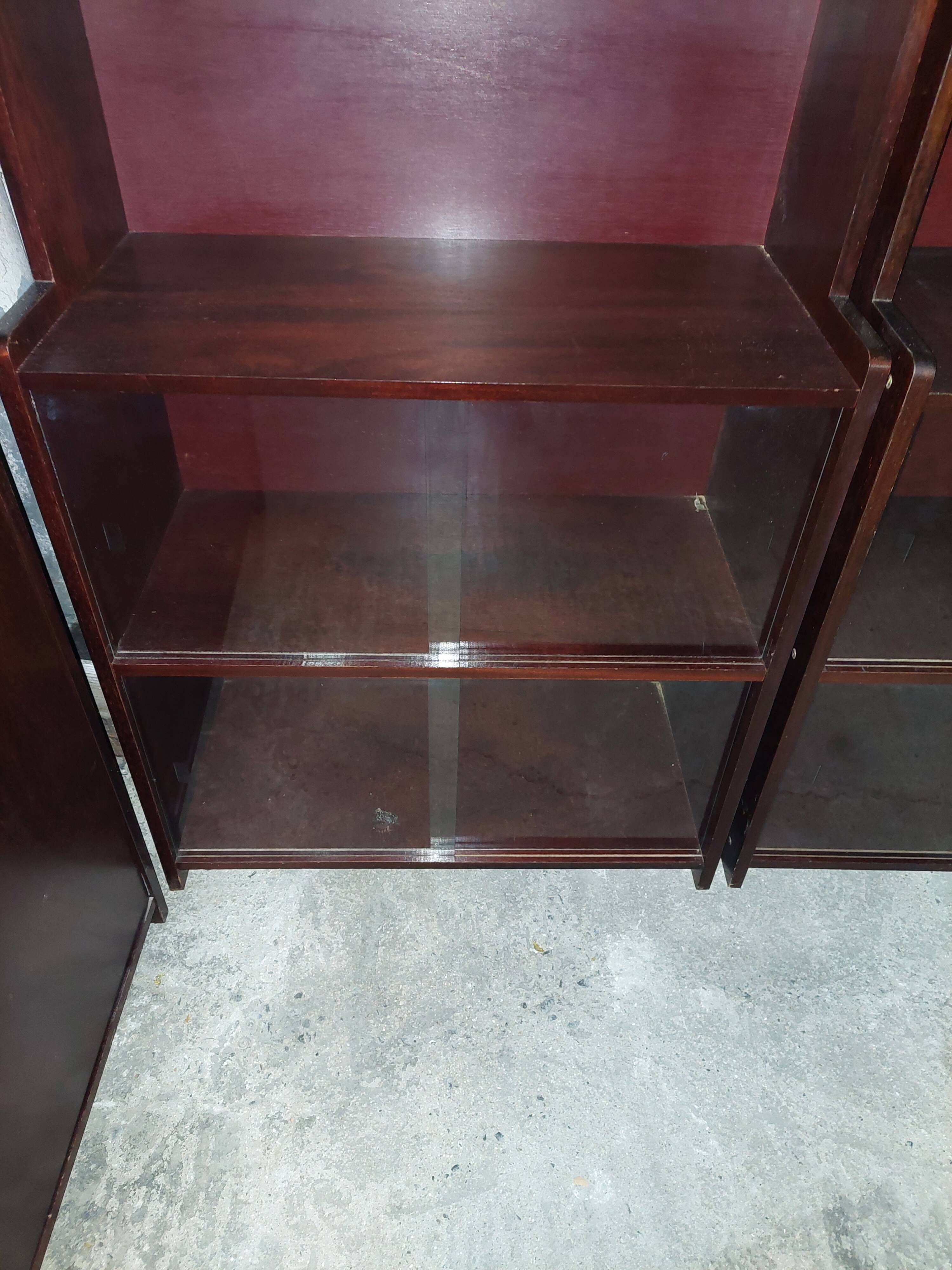 Modular showcase bookcase vintage used