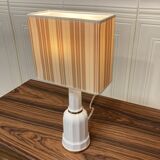 Ceramic lamp stamped design 1960.