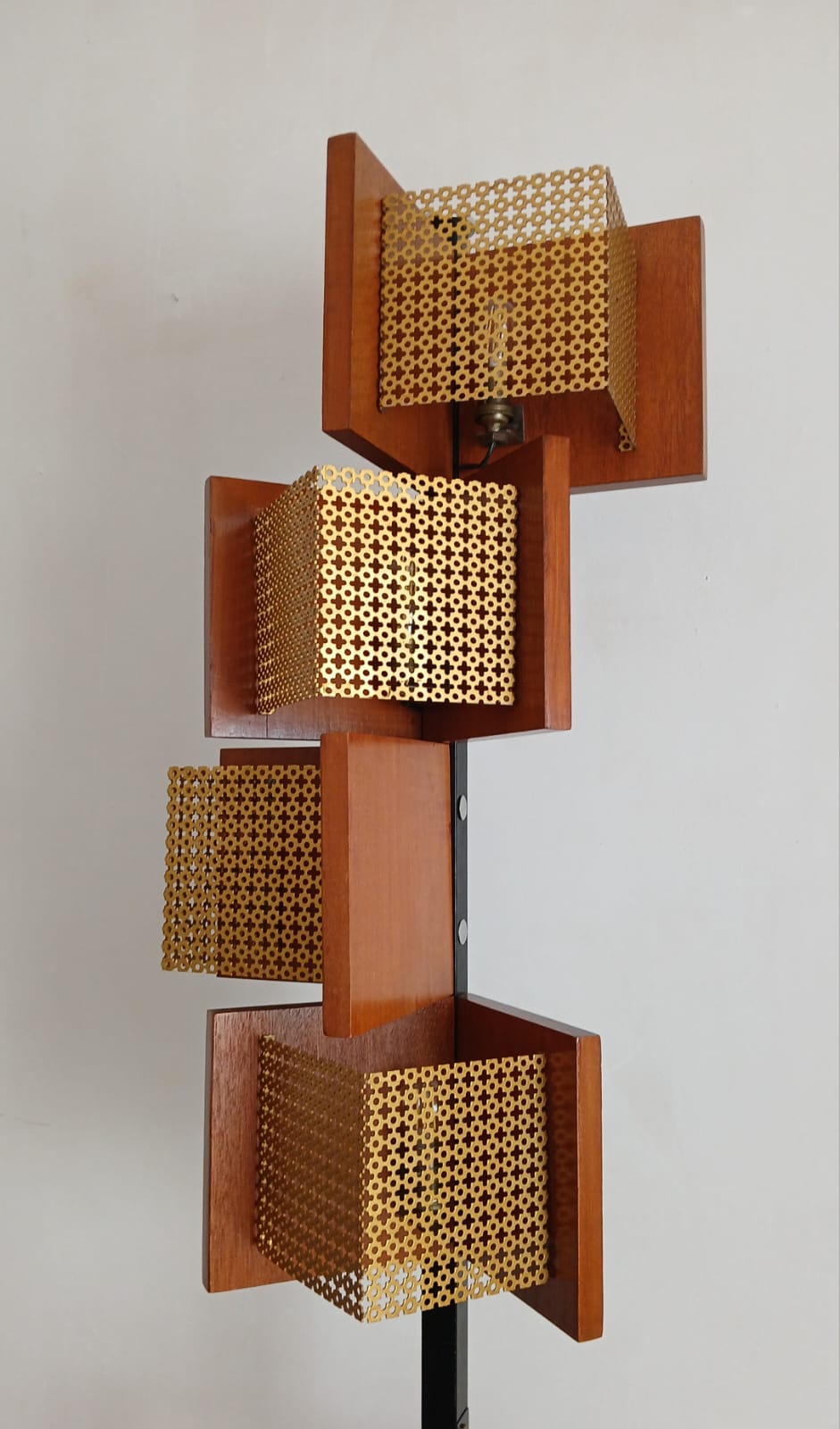 Rare modernist vintage floor lamp