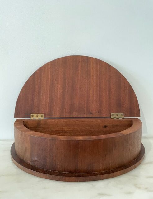 1940s mahogany box