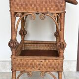 19th century rattan worker