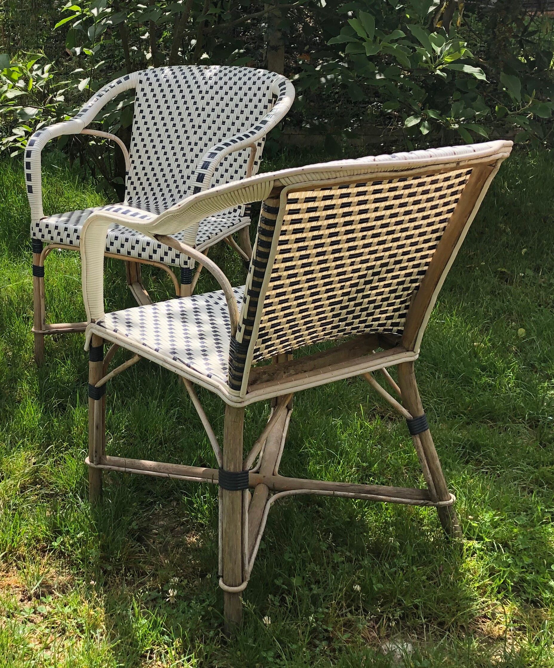 Set of 4 armchairs Drucker terrace Parisian Bistro