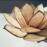 Fleur de lotus nacre et laiton