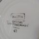 6 mismatched dessert plates in Digoin earthenware
