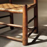 Low chair in Shaker style, United States, circa 1900