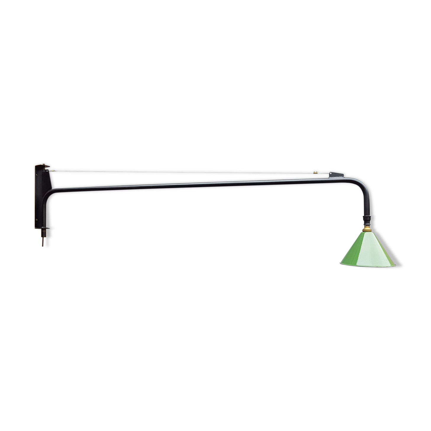 Wall lamp gallows JIB 160 black and green