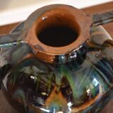 Flamed amphora vase