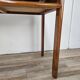 1950s Art Decò writing desk in walnut burl and blond walnut