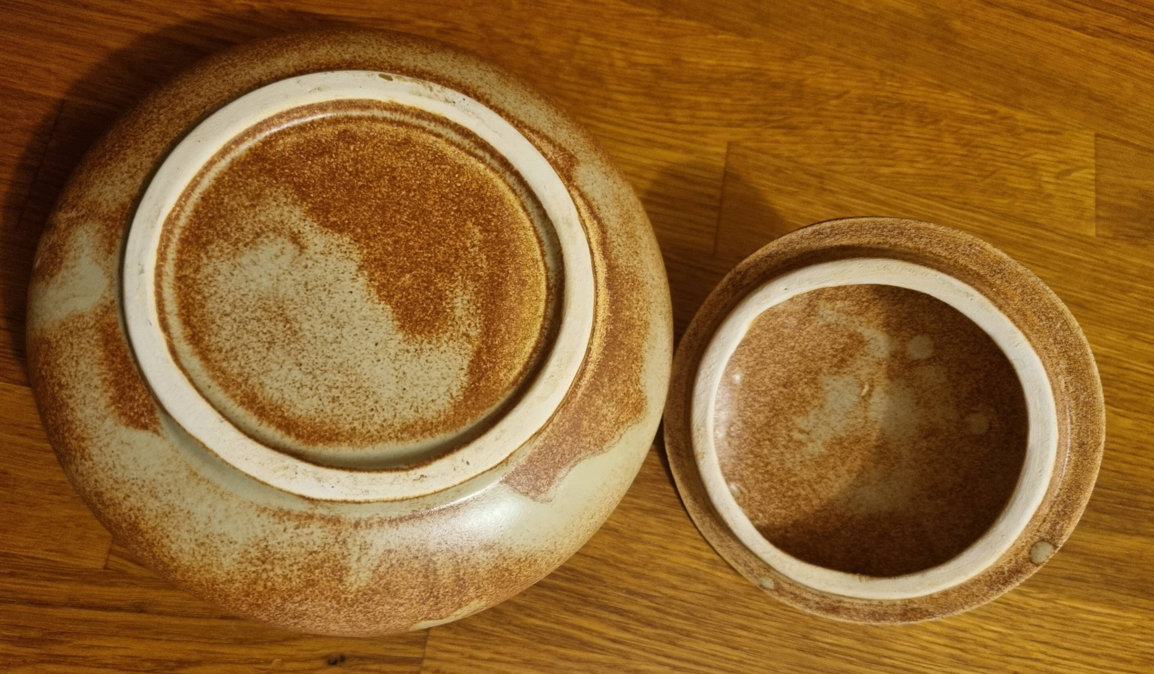 Sugar bowl Candy box in stoneware