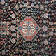 Traditional Antique Shirvan Carpet Handwoven Brown Wool Persian Area Rug