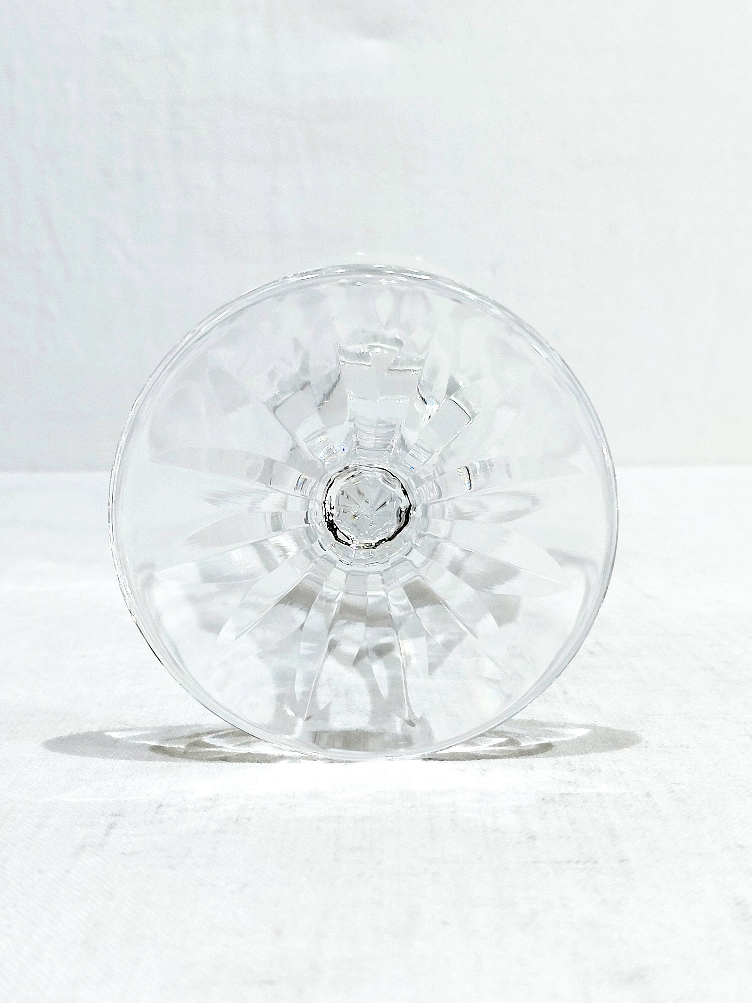 5 WATER GLASSES ST LOUIS CAMARGUE MODEL