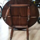 Table Louis Philippe foot turn a rabbet very practical125cm bend 64cm h 71cm