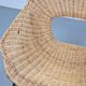 Vintage Rattan Lounge Chair with Tube Frame by Dirk van Sliedregt for Gebroeders Jonkers, 1960s