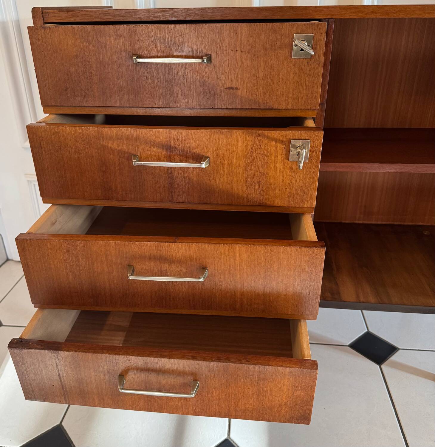 Enfilade vintage scandinave