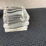 Cendrier en cristal design moderniste Bleikristall West Germany - cendrier pour cigares