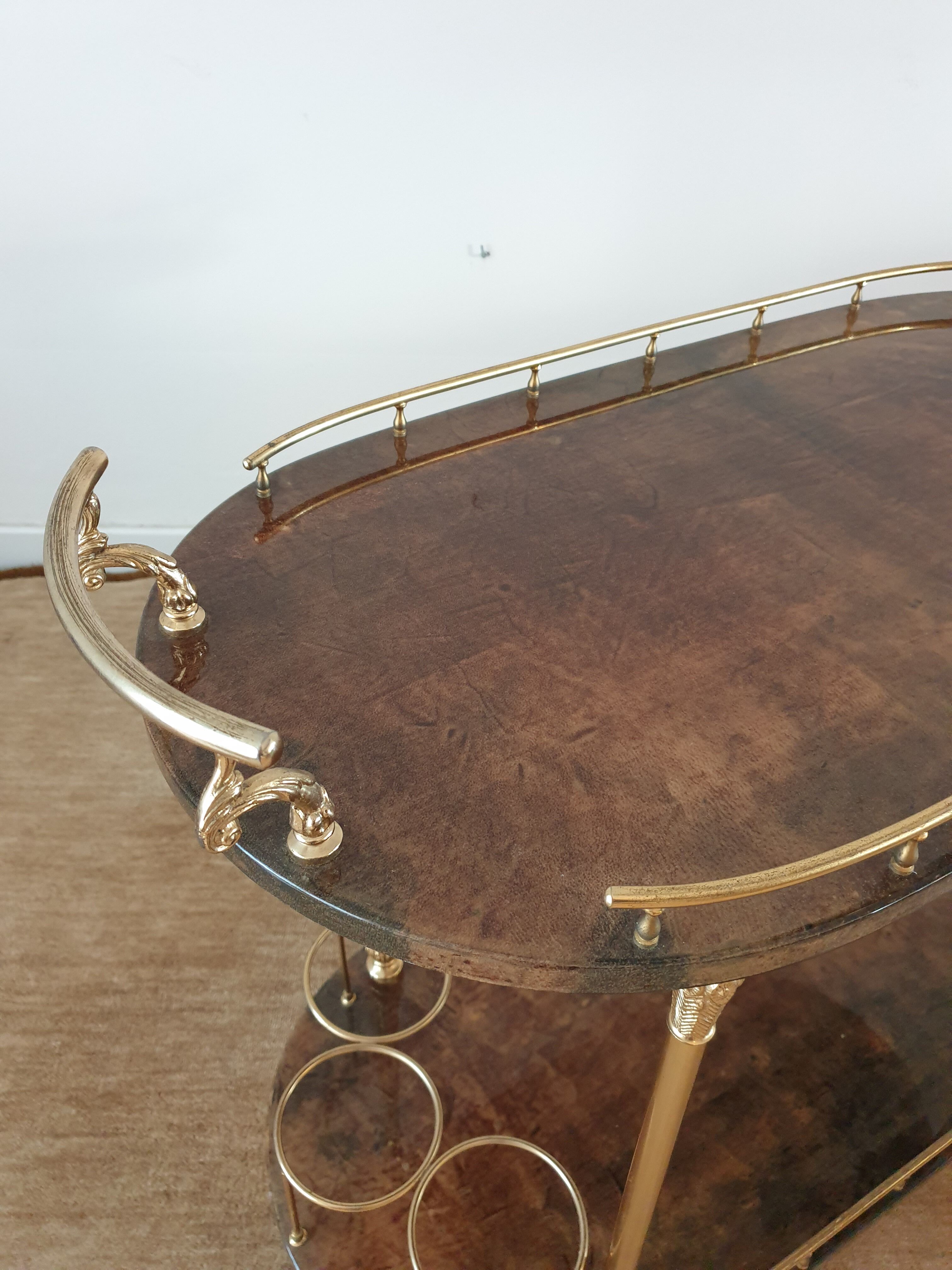 Serving trolley Aldo Tura