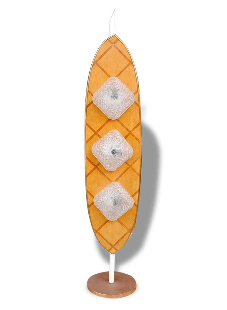 Lampe design à 1970 à trois lumières