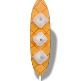 Lampe design à 1970 à trois lumières