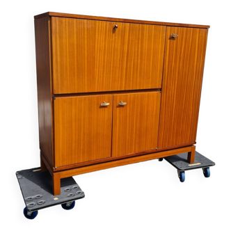 Meuble de rangement, buffet living, secrétaire Marcel Gascoing