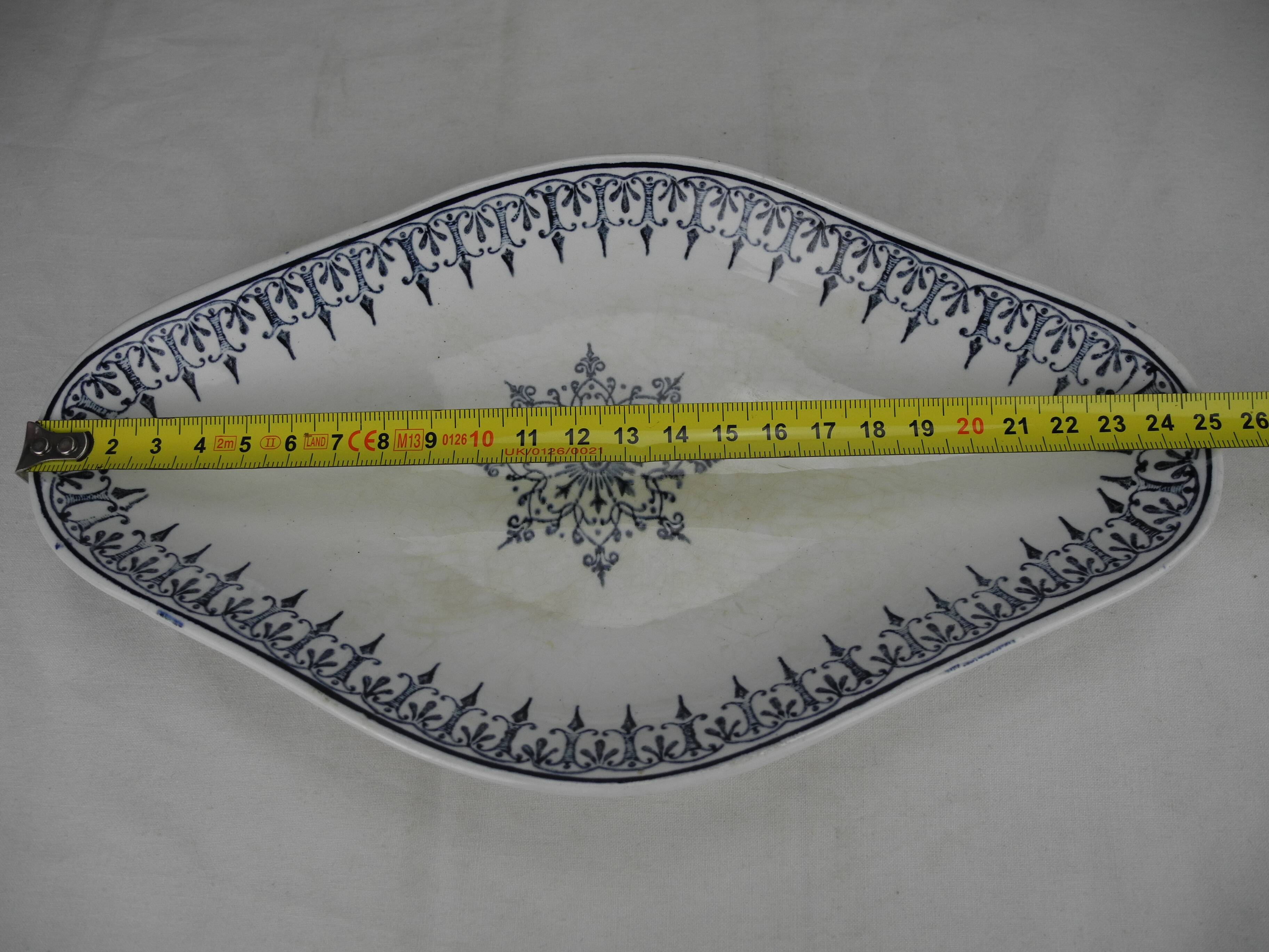 Old st amand primax antique french dish 30s