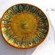 Vintage ceramic plate dish Le Castellet François Lanusé