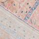 Tapis persan classique antique 57s rose blush bleu 10x13, 293x388 cm